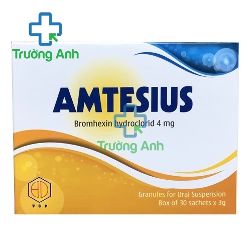 Amtesius - Thuốc điều trị nhiễm khuẩn đường hô hấp