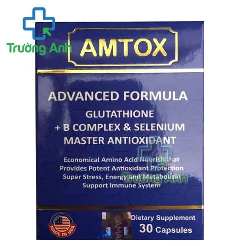 Amtox - Giúp tăng cường sức khỏe hệ tim mạch hiệu quả của USA