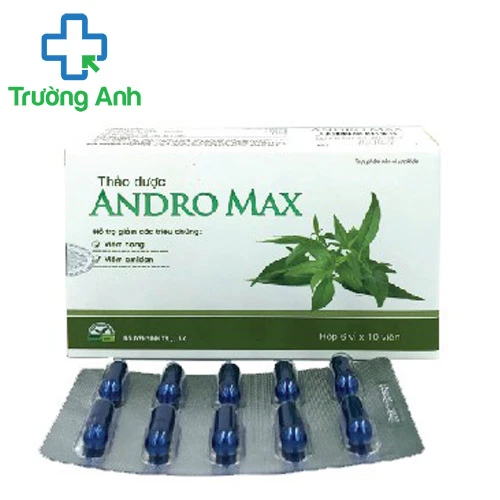 Andro Max - Giúp hỗ trợ giảm viêm đường hô hấp hiệu quả