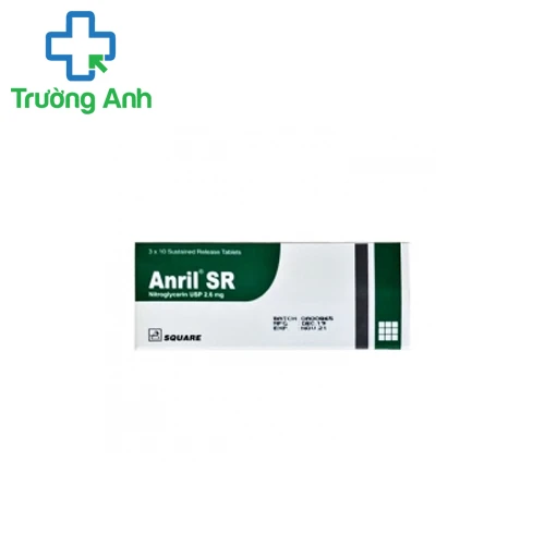 Anril SR - Thuốc điều trị và dự phòng các cơn đau thắt ngực hiệu quả của Square