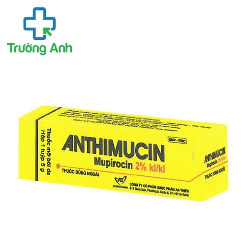 Anthimucin 2% 5g An Thiên - Thuốc điều trị nhiễm khuẩn ngoài da