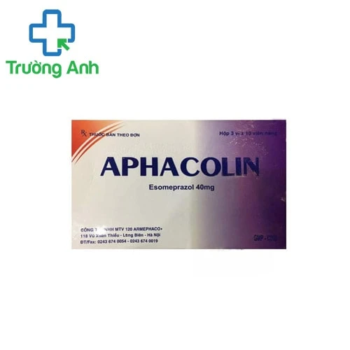 Aphacolin 40mg - Thuốc điều trị viêm thực quản hiệu quả của Armephaco