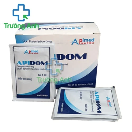Apidom (gói) - Thuốc điều trị triệu chứng buồn nôn, nôn của Apimed