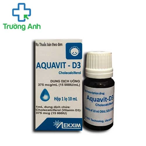Aquavit-D3 - Thuốc bổ sung vitamin D3 hiệu quả