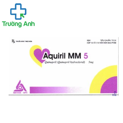 AQUIRIL MM 5 - Thuốc điều trị tăng huyết áp hiệu quả