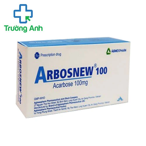 Arbosnew 100 - Hỗ trợ điều trị bệnh đái tháo đường của Agimexpharm
