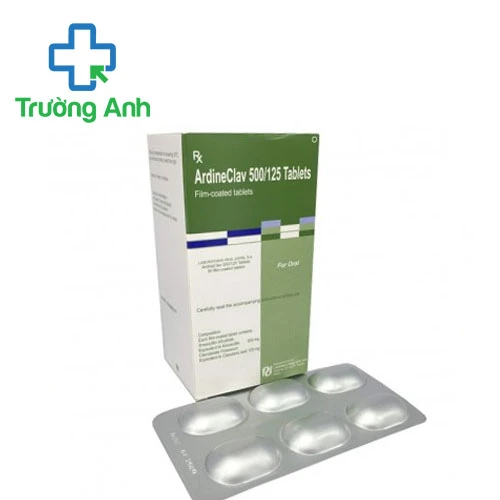 Ardineclav 500/125 - Thuốc điều trị nhiễm khuẩn hiệu quả của Tây Ban Nha
