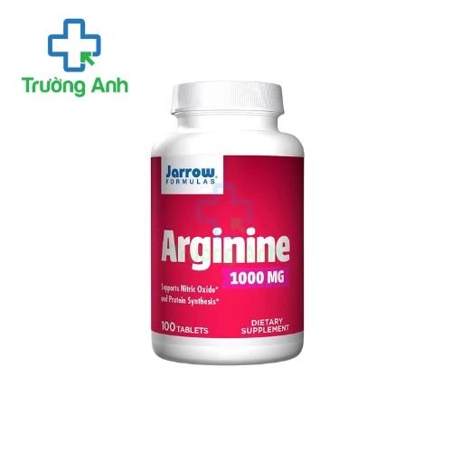 Arginine 1000mg Jarrow - Hỗ trợ tăng cường chức năng gan
