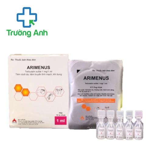 Arimenus 1ml (BFS-Terbutaline 1mg/1ml) - Thuốc điều trị hen phế quản hiệu quả