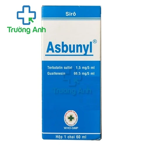 Asbunyl - Siro giúp điều trị ho hiệu quả của OPV