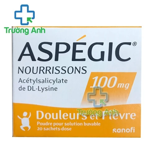 Aspegic 100mg - Thuốc điều trị các bệnh gây sốt hiệu quả 