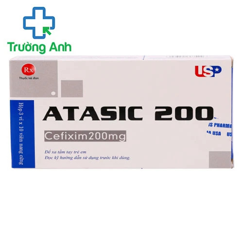ATASIC 200 - Thuốc điều trị nhiễm khuẩn hiệu quả của USA Pharma