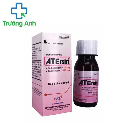 Atersin (chai 60ml) - Thuốc điều trị các bệnh đường hô hấp