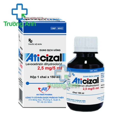 Aticizal (chai 150ml) - Thuốc điều trị viêm mũi dị ứng hiệu quả