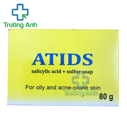 ATIDS 80g Xà phòng y khoa ngừa viêm nang lông của Hàn Quốc