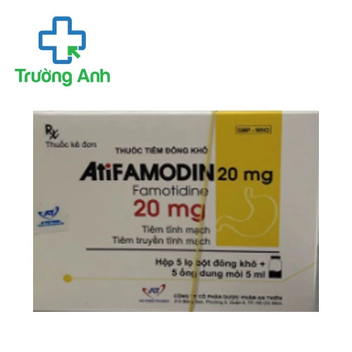 AtiFamodin 20mg - Thuốc điều trị loét dạ dày tá tràng hiệu quả của An Thiên