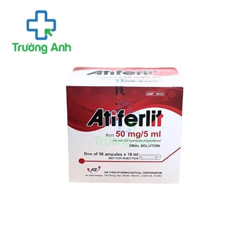 Atiferlit A.T Pharma - Thuốc điều trị thiếu máu do thiếu sắt