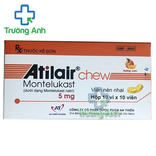 Atilair chew - Thuốc phòng và điều trị hen phế quản hiệu quả của An Thiên