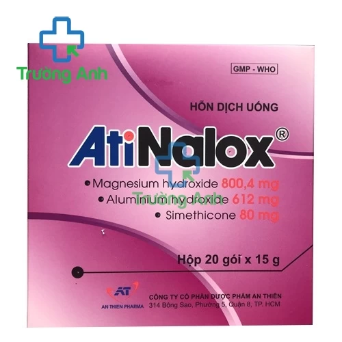 AtiNalox An Thiên Pharma - Thuốc điều trị viêm loét dạ dày tá tràng