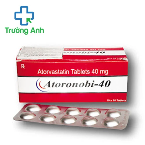 Atoronobi 40 - Thuốc làm giảm cholesterol hiệu quả
