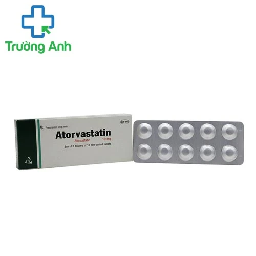 Atorvastatin 10 mg -Savi - Thuốc điều trị mỡ máu cao hiệu quả
