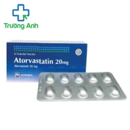 Atorvastatin 20 mg PV Pharma - Thuốc điều trị tăng cholesterol máu hiệu quả