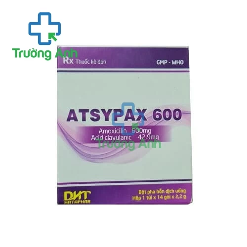 Atsypax 600 Hataphar - Thuốc điều trị nhiễm khuẩn hiệu quả