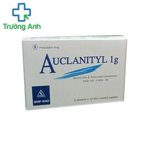 Auclanityl 1g - Thuốc điều trị nhiễm khuẩn đường hô hấp hiệu quả