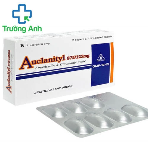 Auclanityl 875/125mg - Thuốc điều trị nhiễm khuẩn hiệu quả của Tipharco
