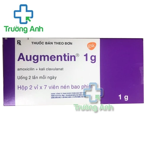 Augmentin 1g - Thuốc điều trị nhiễm khuẩn hiệu quả của Anh