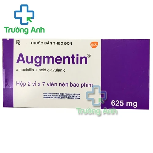 Augmentin 625mg - Thuốc điều trị nhiễm khuẩn hiệu quả của Anh