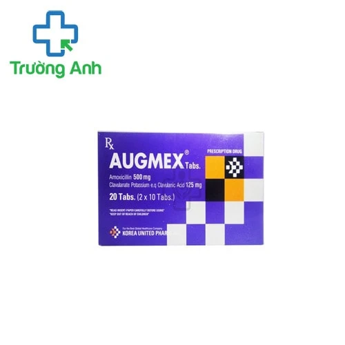Augmex 625mg - Thuốc điều trị nhiễm trùng đường hô hấp hiệu quả của Hàn Quốc