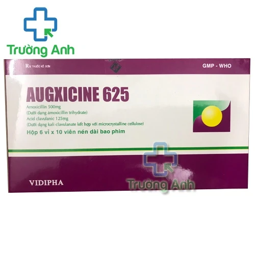 Augxicine 625 - Thuốc điều trị nhiễm khuẩn hiệu quả của Vidipha