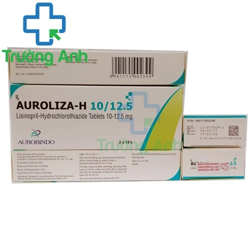 Auroliza H 10/12,5mg - Thuốc điều trị cao huyết áp hiệu quả