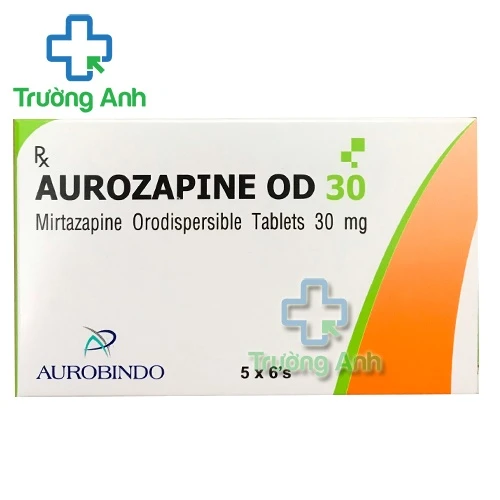 Aurozapine OD 30mg - Thuốc trị trầm cảm của Aurobindo Ấn Độ