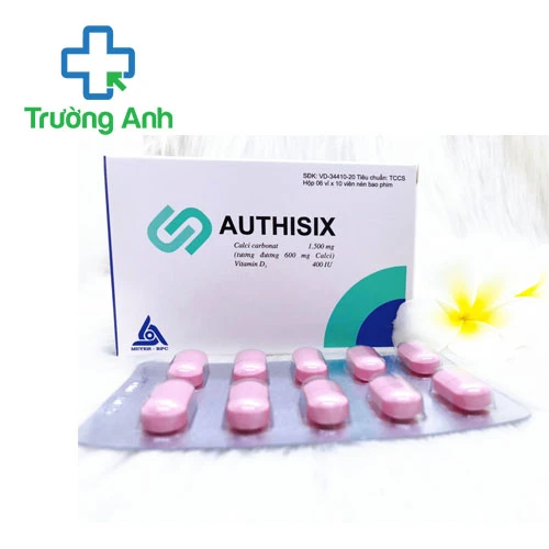 Authisix Meyer-BPC - Thuốc điều trị và phòng ngừa thiếu vitamin D, canxi hiệu quả
