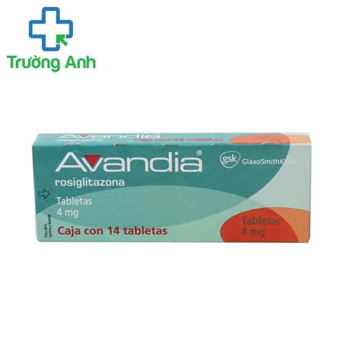 Avandia 4mg - Thuốc điều trị bệnh đái tháo đường hiệu quả