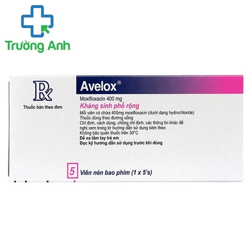 Avelox 400mg viên - Thuốc điều trị viêm phế quản hiệu quả