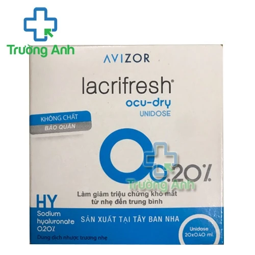 Avizor Lacrifresh Ocu-dry Unidose 0.20% - Thuốc nhỏ mắt