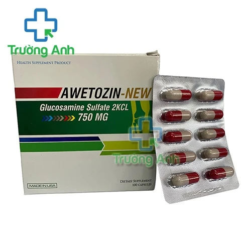 Awetozin-New - Giúp giảm đau khớp và giảm thoái hóa sụn khớp hiệu quả