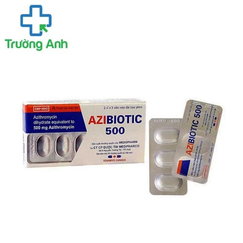 AziBiotic 500mg - Thuốc điều trị nhiễm khuẩn hiệu quả của Medipharco