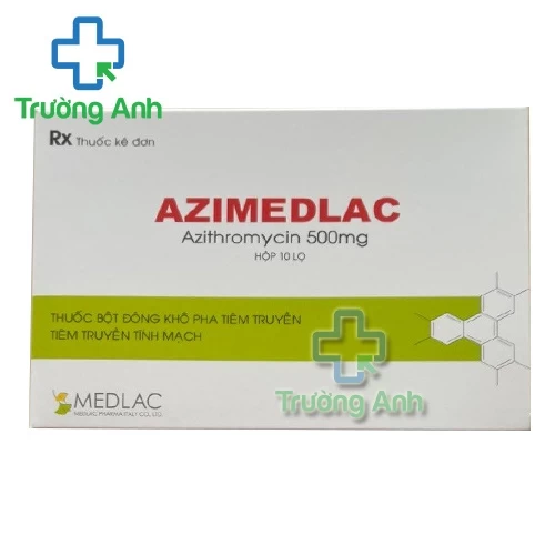 Azimedlac 500mg Medlac Pharma - Điều trị nhiễm trùng hô hấp dưới