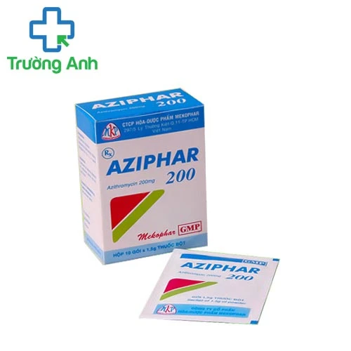 Aziphar 200mg (gói) - Thuốc kháng sinh điều trị nhiễm khuẩn hiệu quả