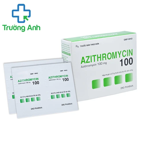 Azithromycin 100 DHG - Thuốc điều trị nhiễm khuẩn hiệu quả