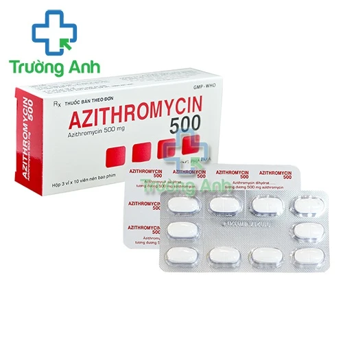Azithromycin 500mg DHG - Thuốc điều trị nhiễm khuẩn hiệu quả