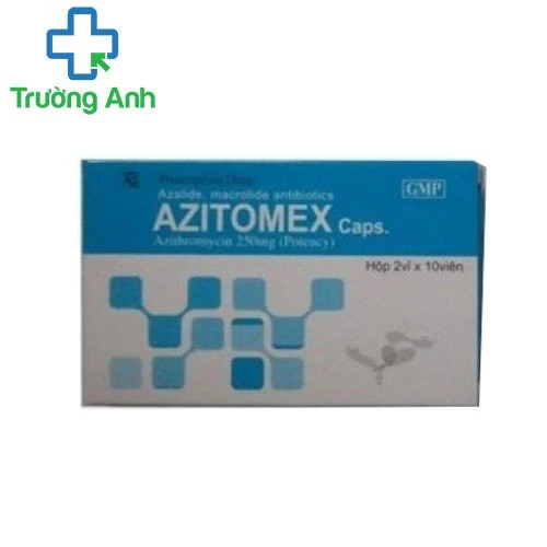 Azitomex 250mg - Thuốc điều trị nhiễm khuẩn hiệu quả của Hàn Quốc