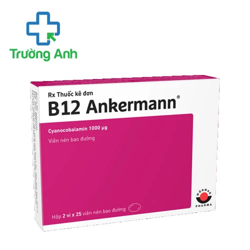 B12 Ankermann 1000µg Comprimido recubierto - Boticas Hogar y Salud