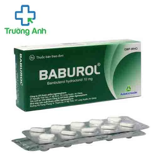 Baburol Agimexpharm - Thuốc điều trị viêm phế quản hiệu quả