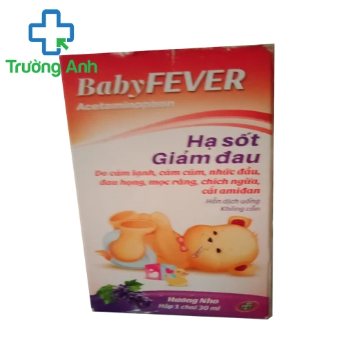 Babyfever - Thuốc hạ sốt hiệu quả của OPV