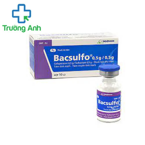 Bacsulfo 0,5g/0,5g - Thuốc điều trị nhiễm khuẩn hiệu quả của Imexpharm